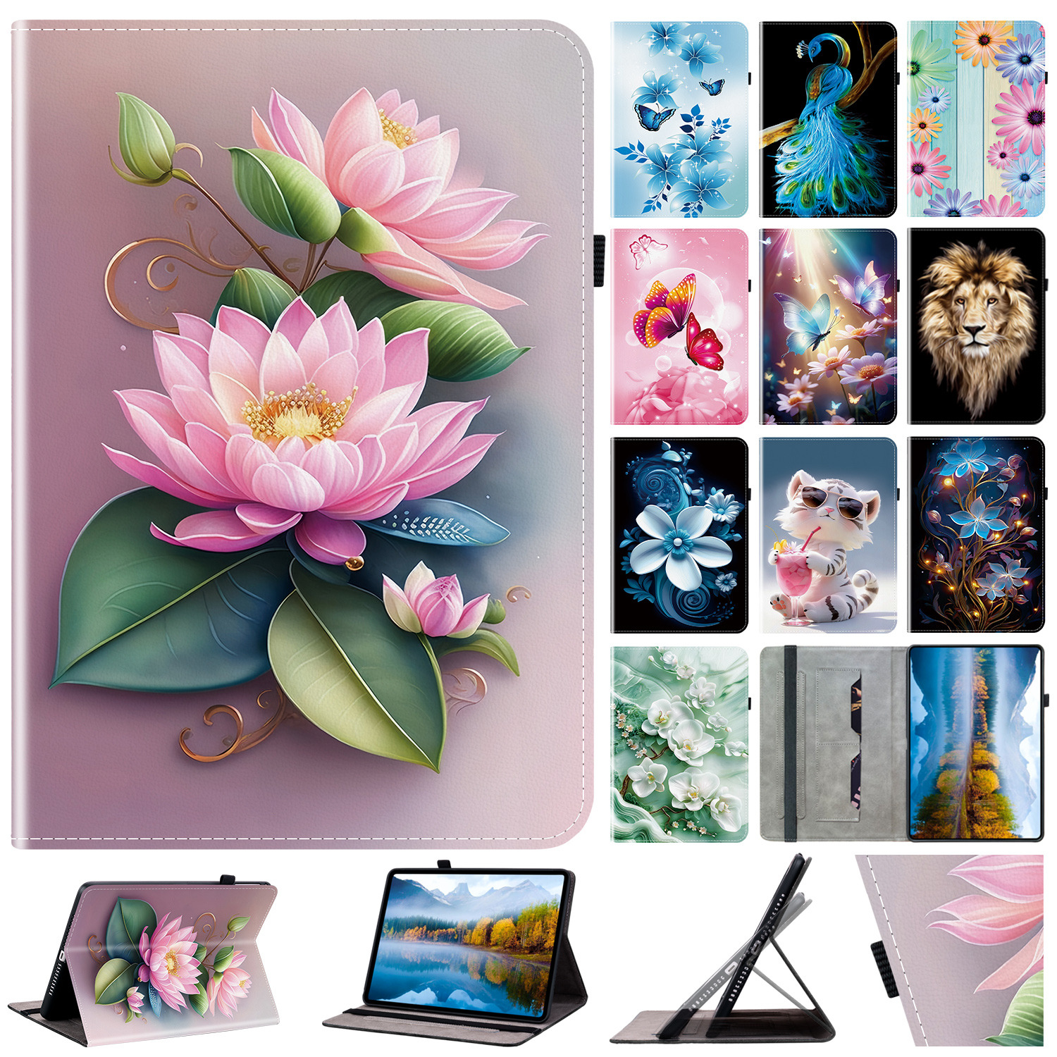 Lenovo Tablet M10 Accessories - Leather Case For Lenovo Tab M11