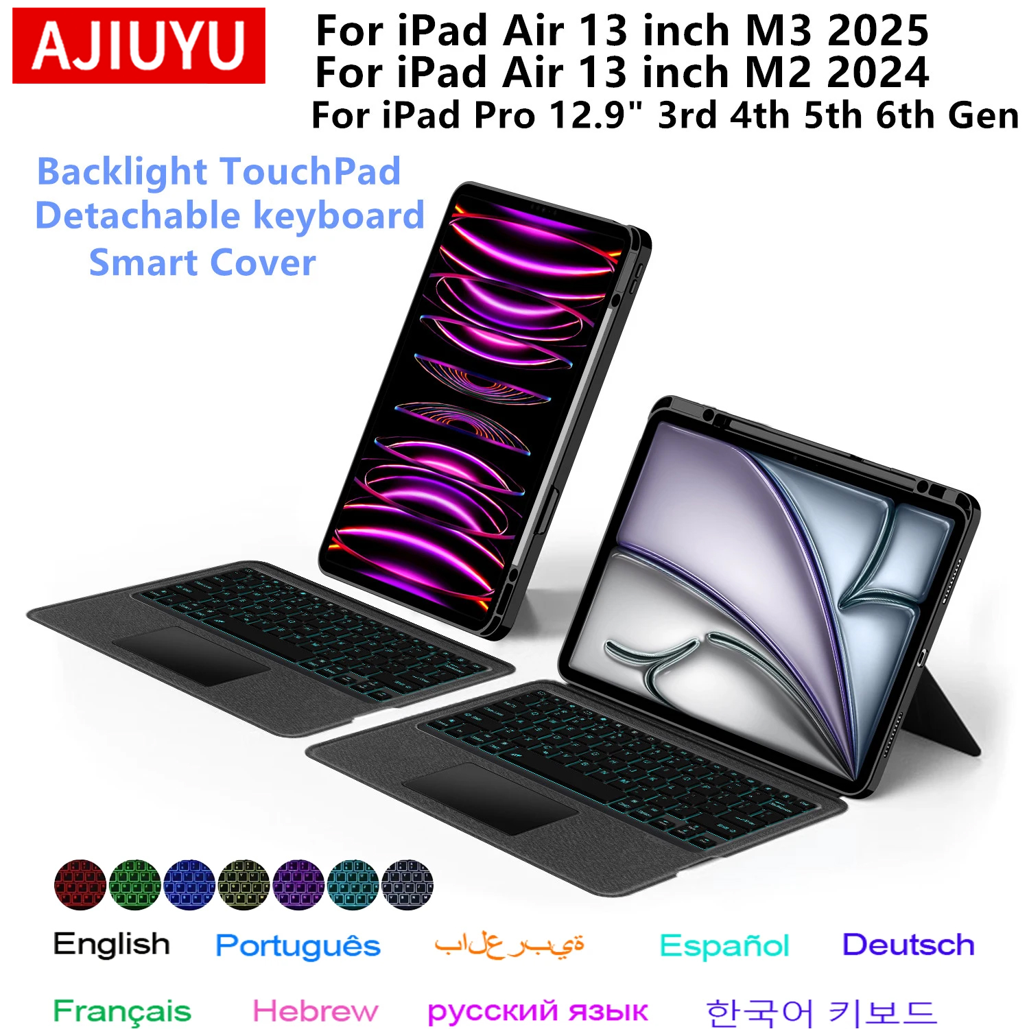 Ipad Cover Folio - Magic Keyboard Case for iPad Air