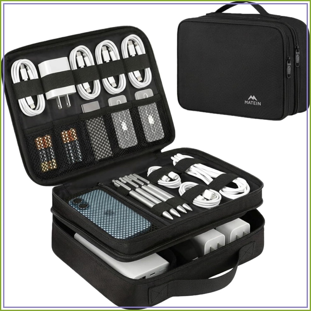 Tablet Accessory - Electronics Organizer Travel Case, Water Resistant