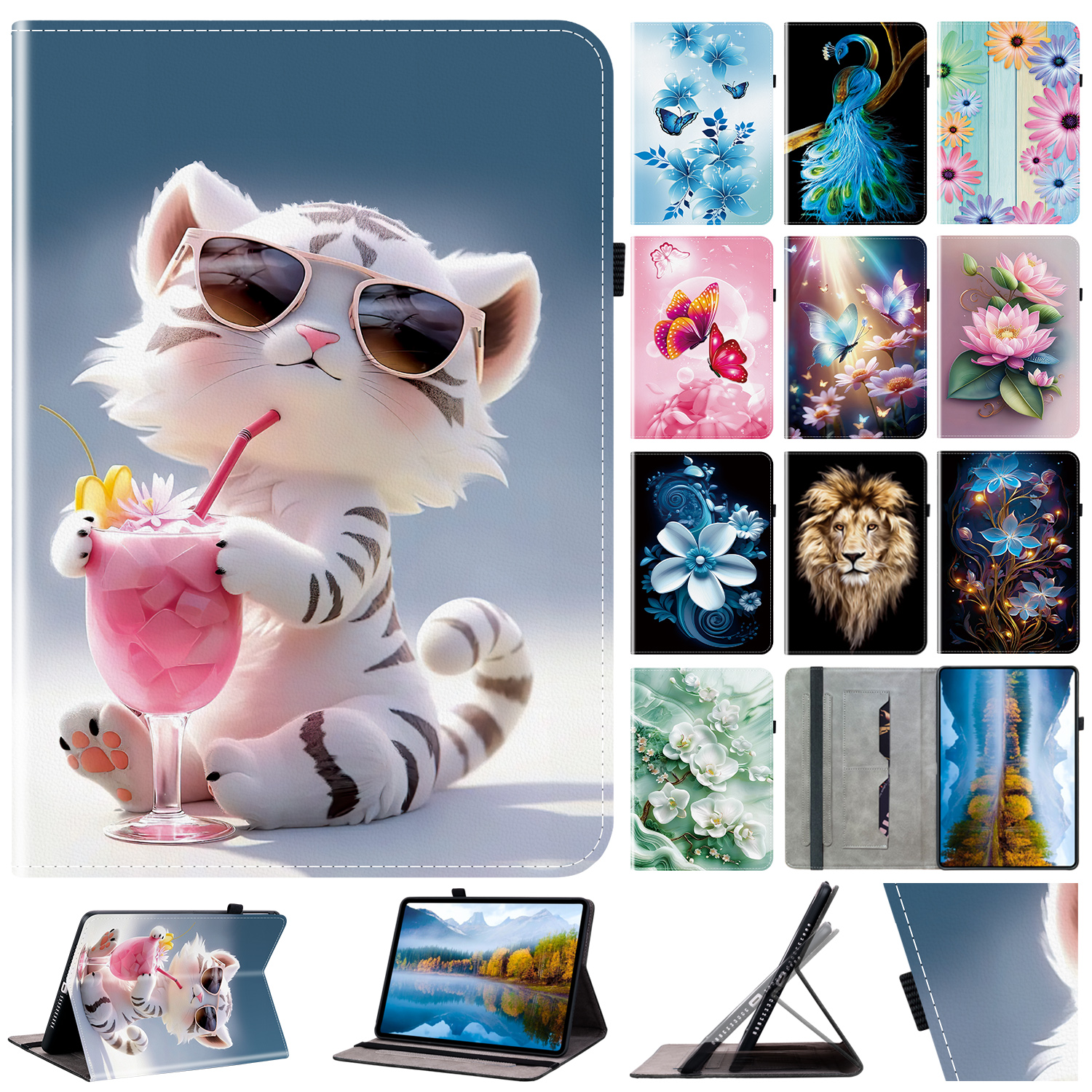 Samsung Tablet S11 Accessories - Leather Case For Samsung Galaxy Tab