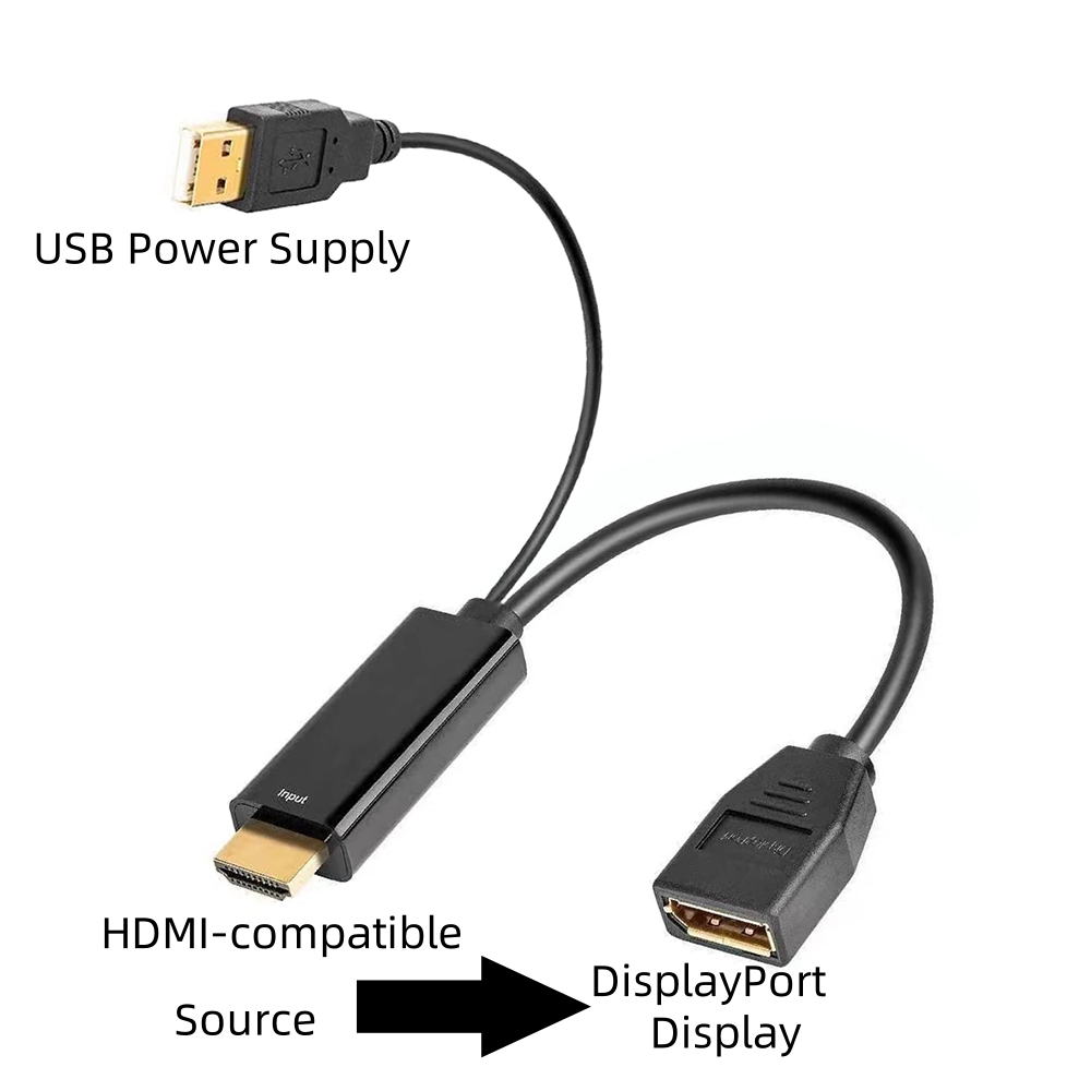Hdmi Adapter Tablet - 4K60Hz HDMI-compatible to DisplayPort Unidirectional Converter