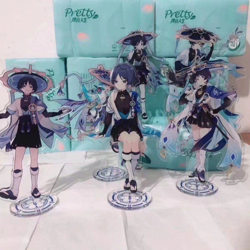 Tablet Accessories - Yuanshen Acrylic Standing Tablet Decoration Wanderer