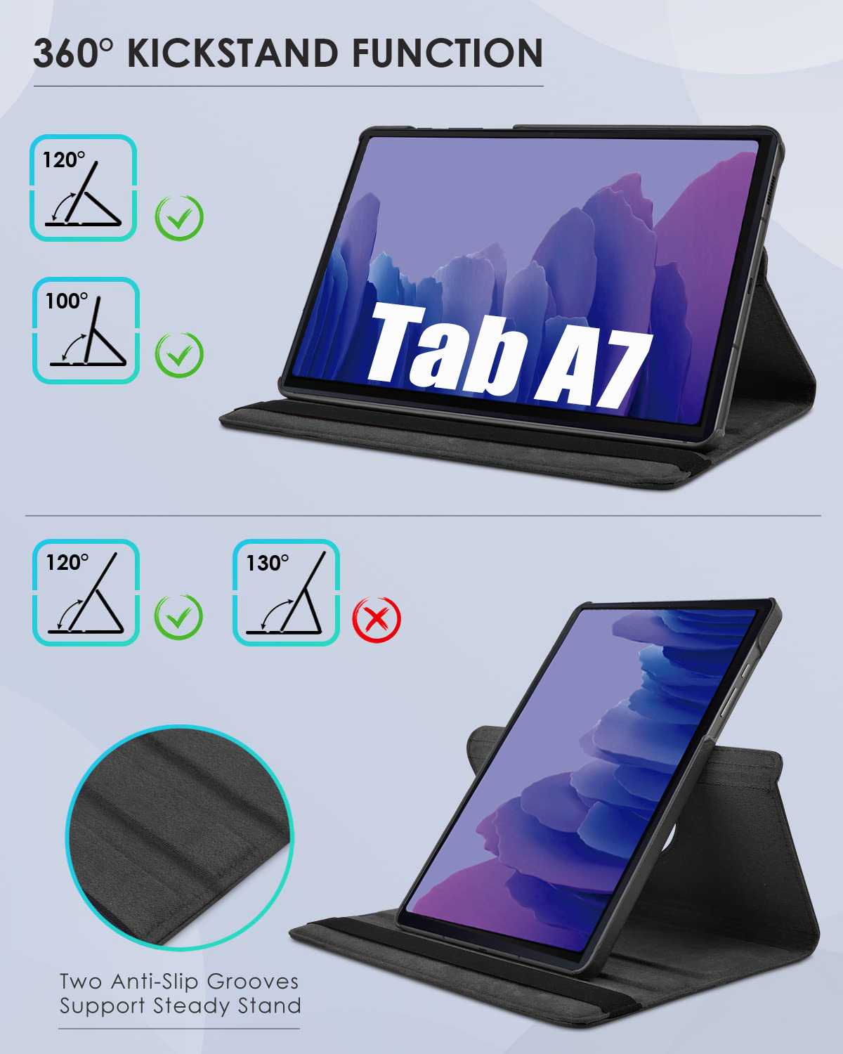 Rotating Case for Samsung Gala - огляд і ціна Samsung Tablet S10 Accessories