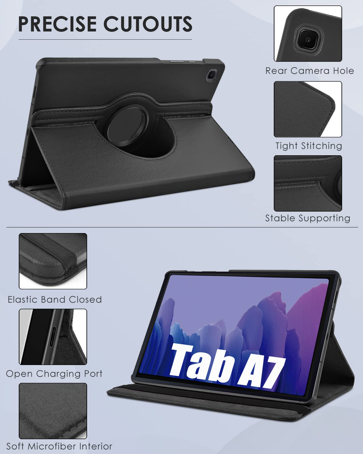 Rotating Case for Samsung Gala - огляд і ціна Samsung Tablet S10 Accessories