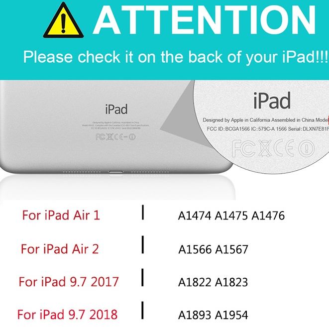 Slim Coque for iPad 2018 2017  - огляд і ціна Ipad Cover Folio