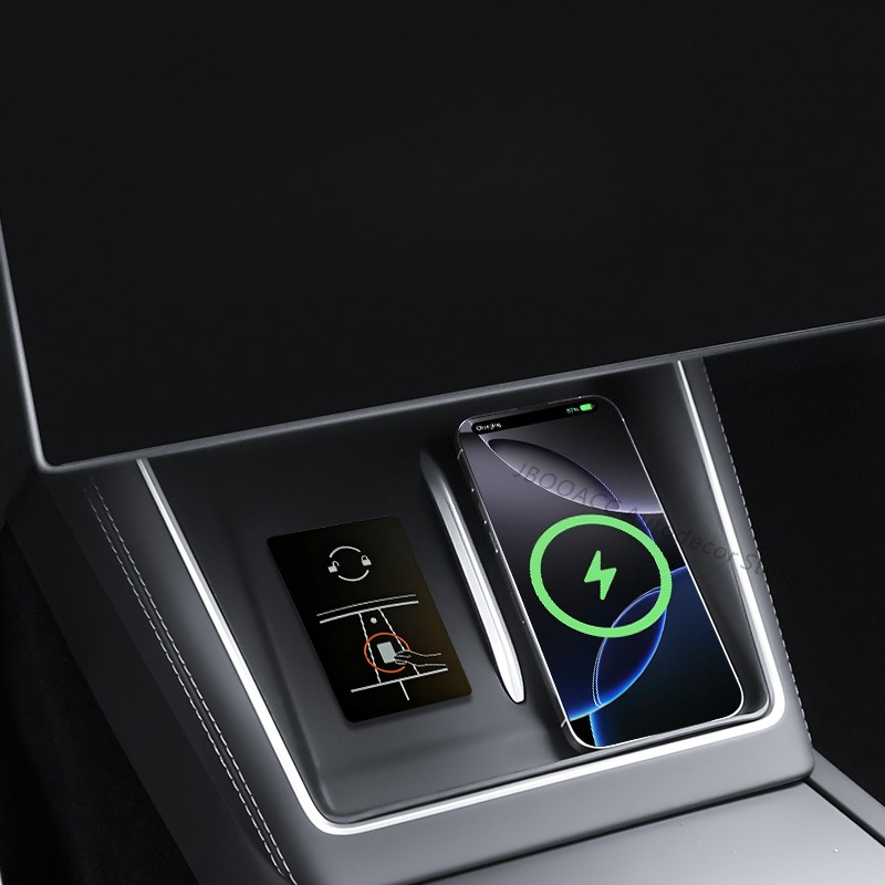 For Tesla Model YL Wireless Ch - огляд і ціна Wireless Charging Pad