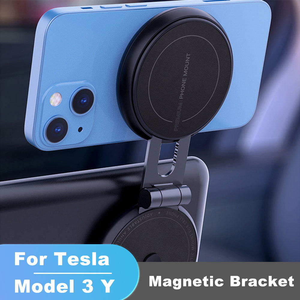 Hidden Magnetic Car Phone Hold - огляд і ціна Tesla Tablet Accessories
