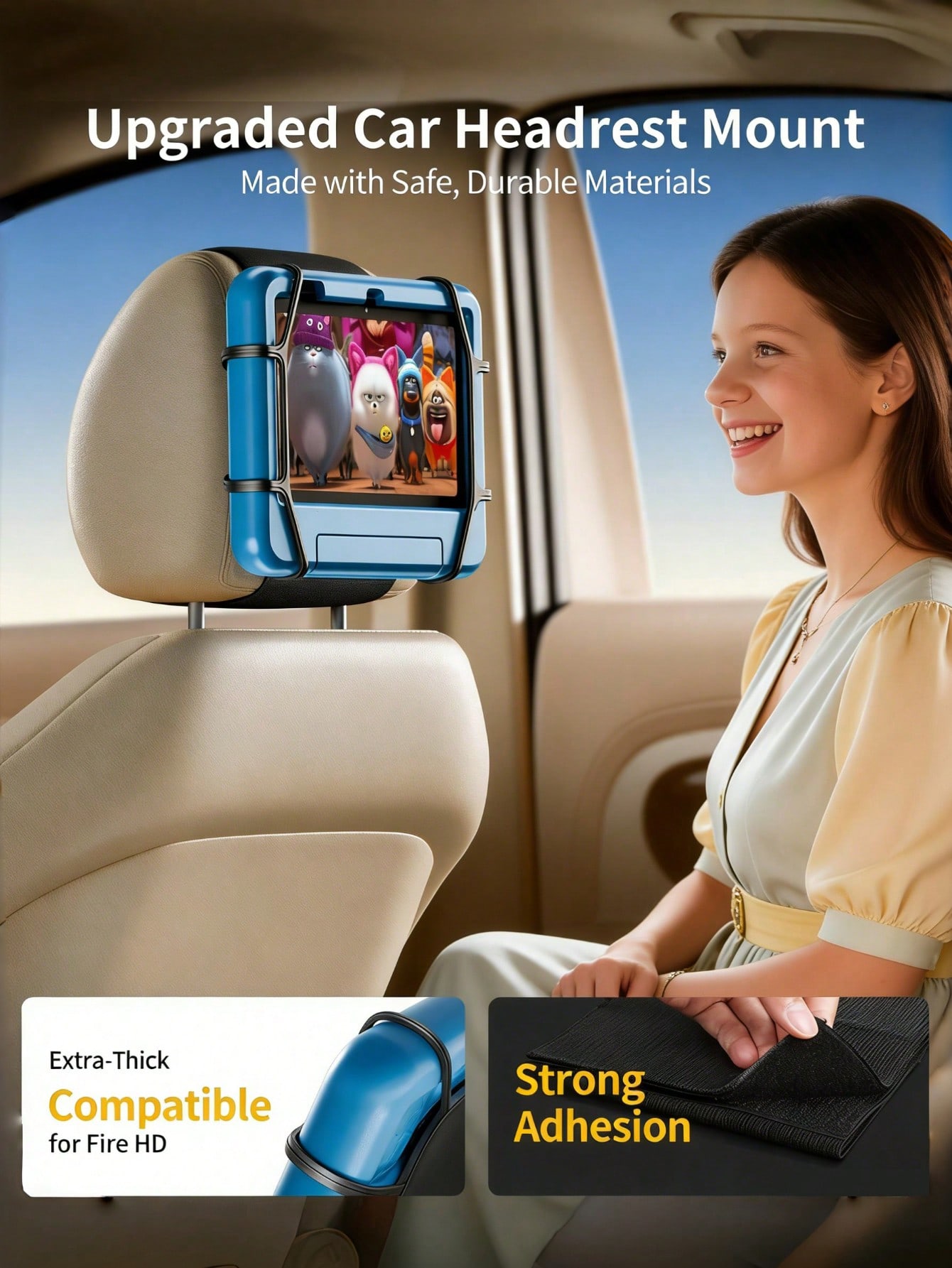 Car Headrest Tablet Holder – 3 - огляд і ціна Trimble Tablet Accessories