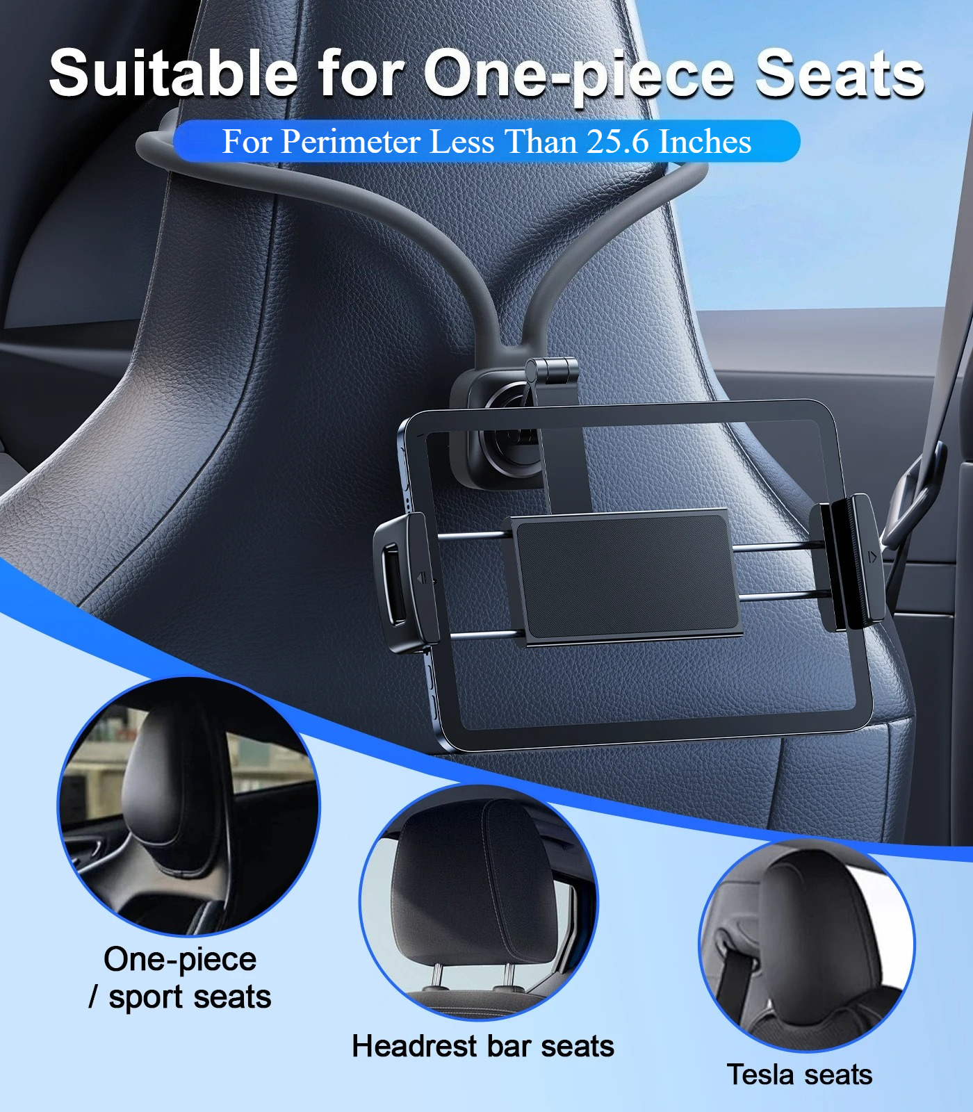 Hipacool Car Seatback Tablet H - огляд і ціна Trimble Tablet Accessories