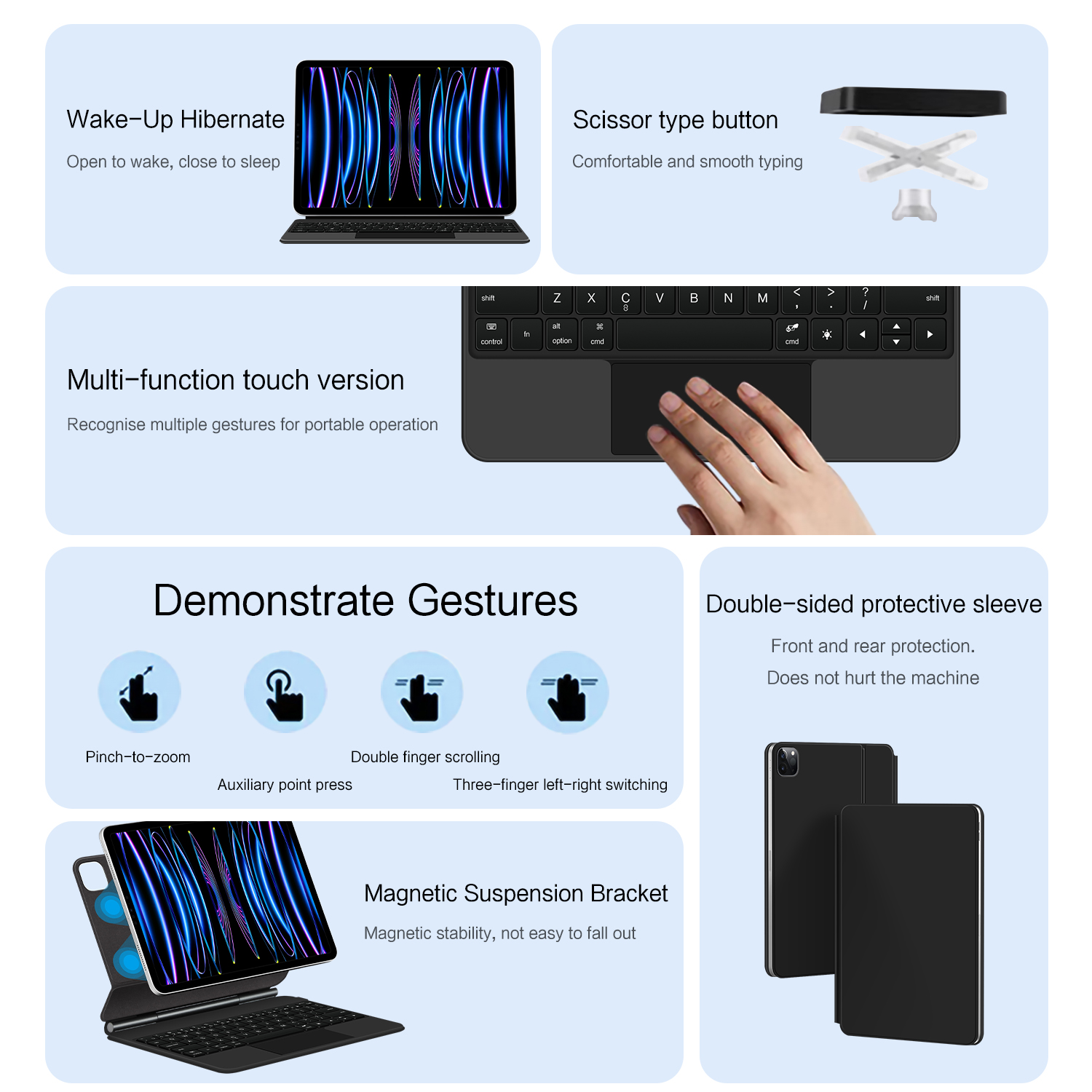 Magic Backlight Keyboard Folio - огляд і ціна Ipad Cover Folio