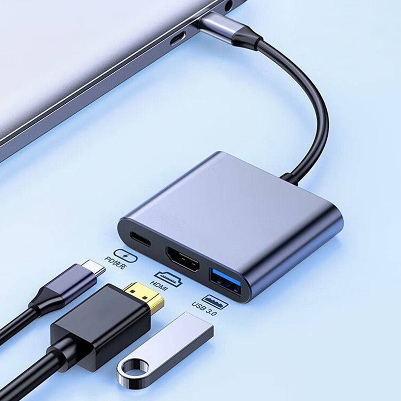 3 in 1 Usb Hub USB C to HDMI-c - огляд і ціна Hdmi Adapter Tablet