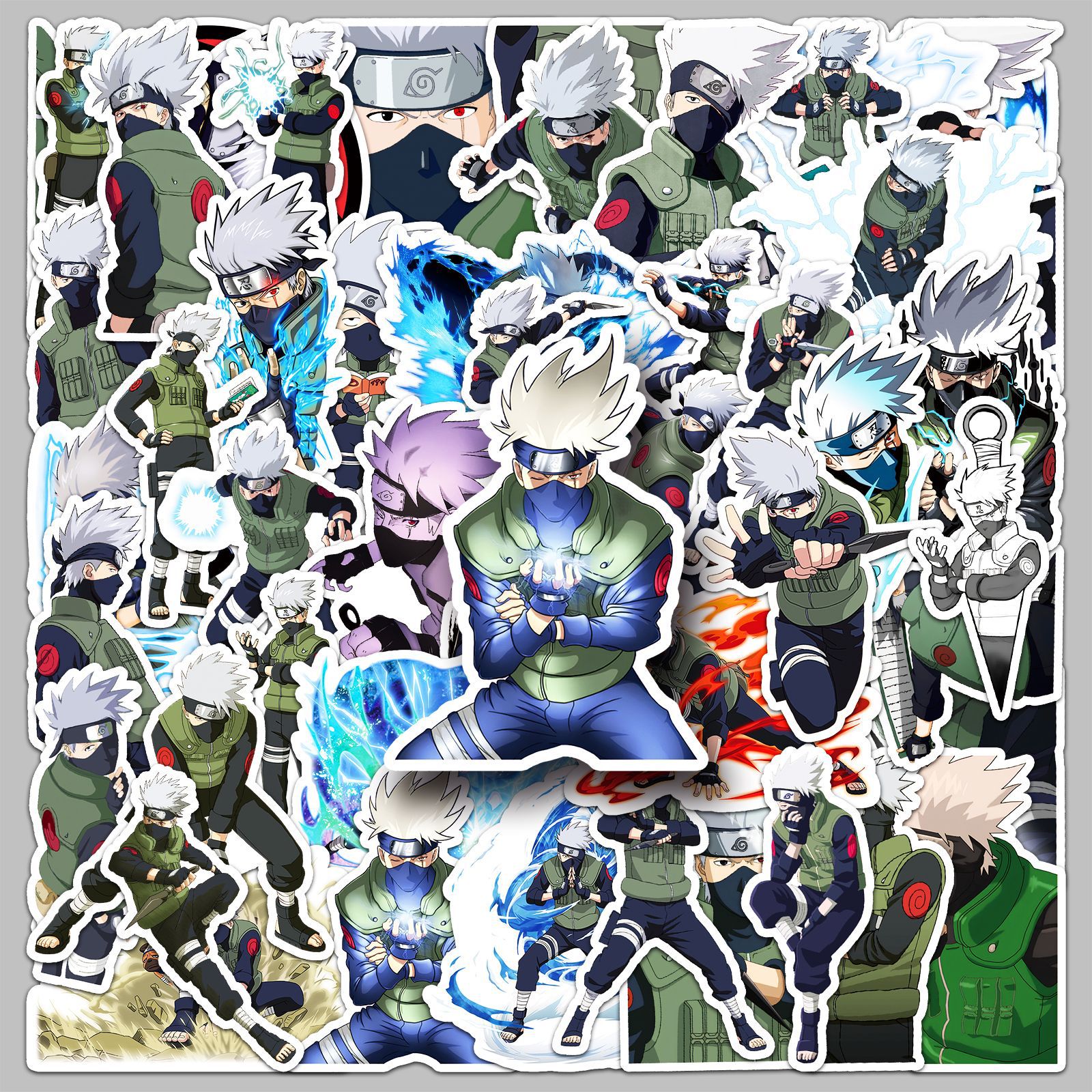 50pcs Anime Naruto Hatake Kaka - огляд і ціна Tablet Accessories