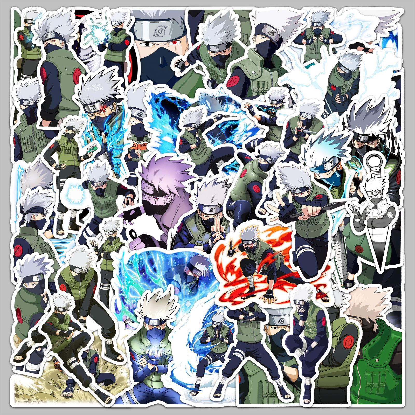 50pcs Anime Naruto Hatake Kaka - огляд і ціна Tablet Accessories