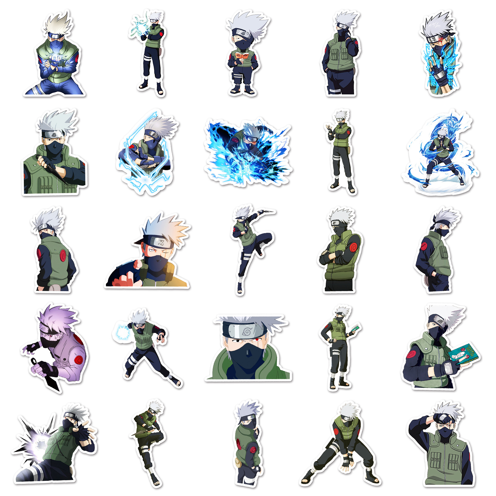 50pcs Anime Naruto Hatake Kaka - огляд і ціна Tablet Accessories
