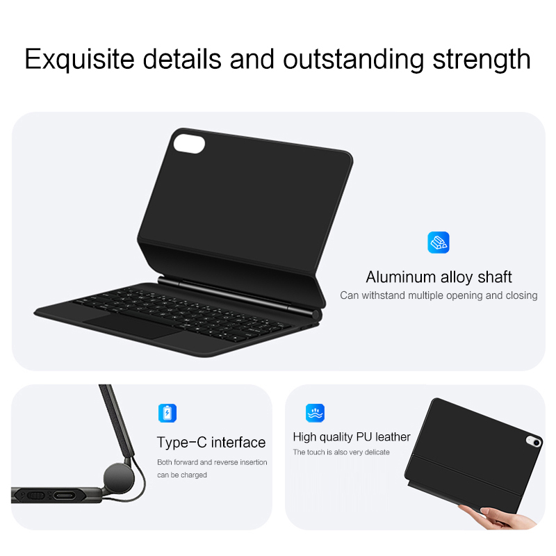 2025 Magic Keyboard for IPad 1 - огляд і ціна Ipad Cover Folio