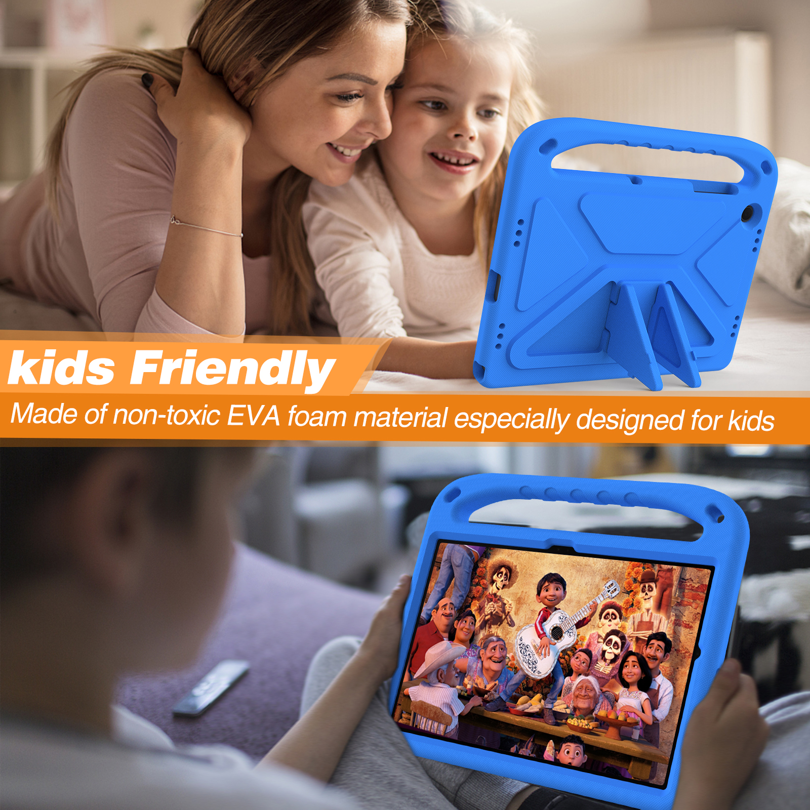 Kids EVA Stand Case For Samsun - огляд і ціна Samsung Tablet S10 Accessories