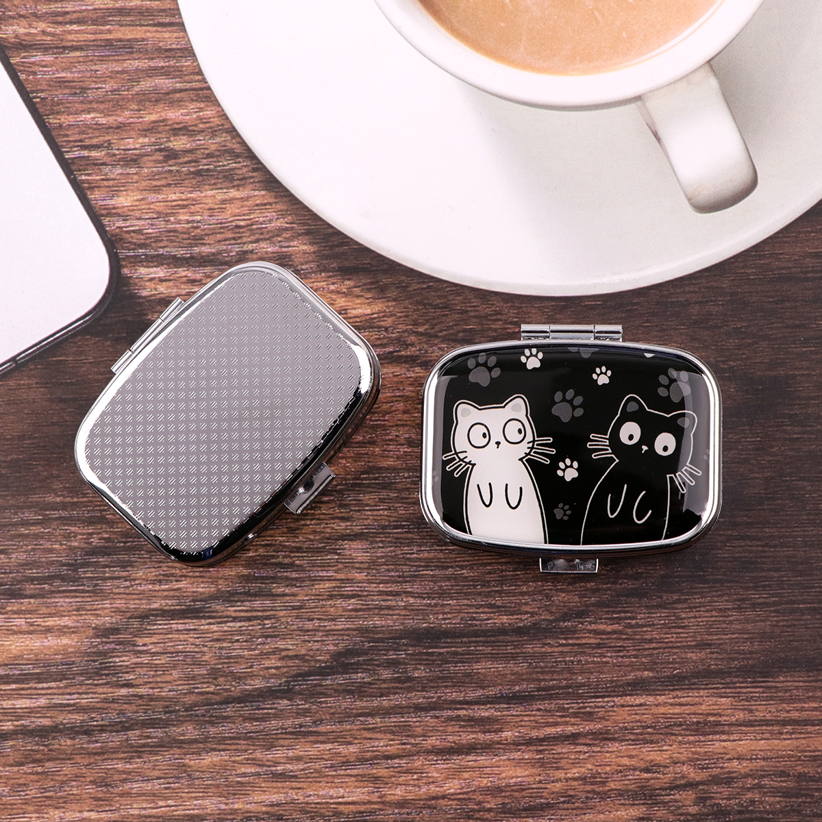 Cartoon Black And White Cat Tr - огляд і ціна Tablet Accessories