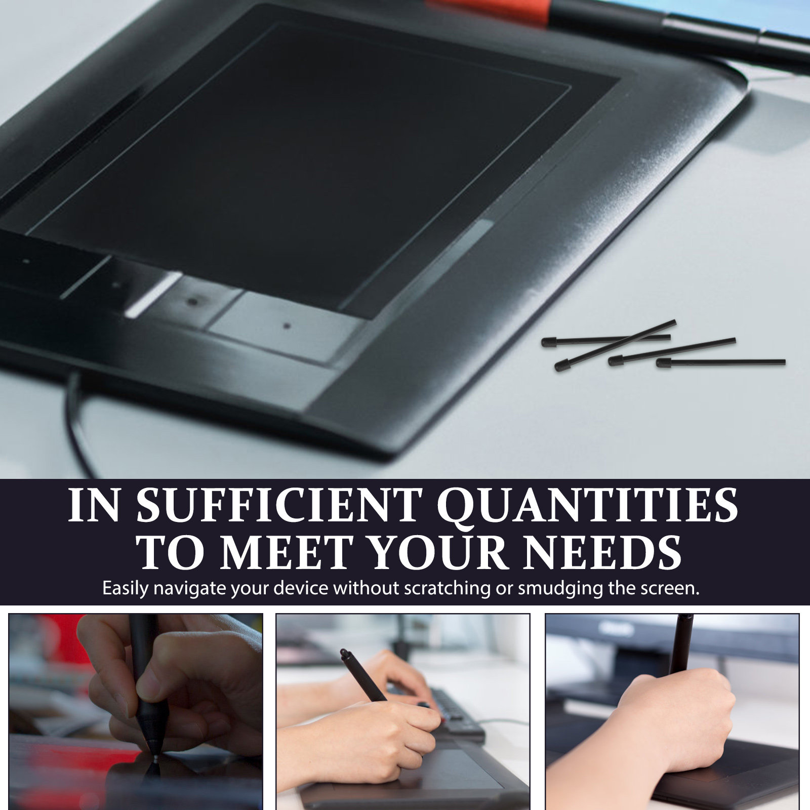 30Pcs Professional Touchscreen - огляд і ціна Stylus Replacement Tip