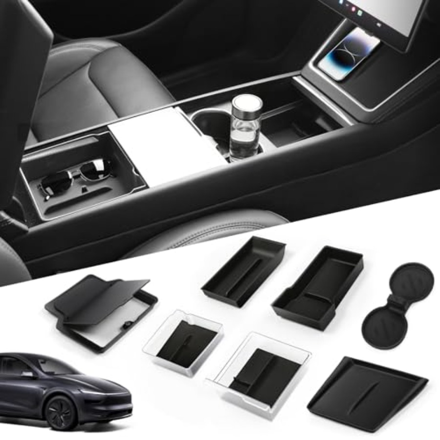 9PCS Center Console Organizer  - огляд і ціна Wireless Charging Pad