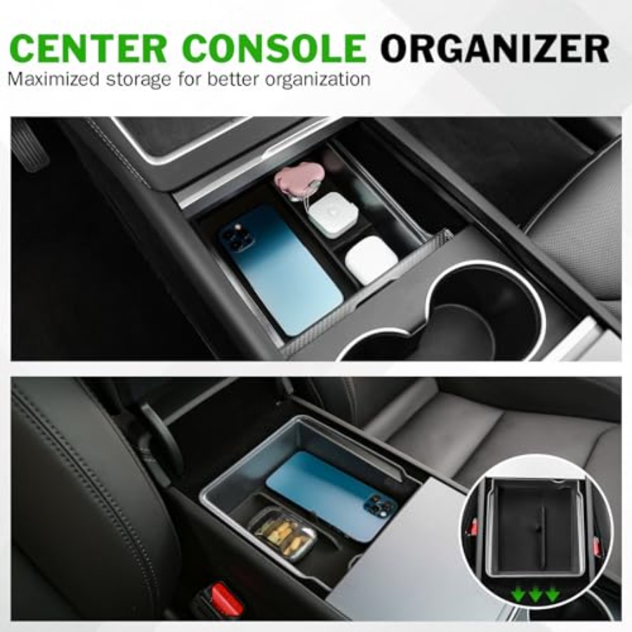 9PCS Center Console Organizer  - огляд і ціна Wireless Charging Pad