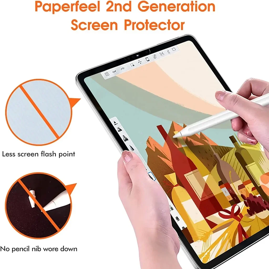 2PCS Paper Feel Screen Film fo - огляд і ціна Samsung Tablet S10 Accessories