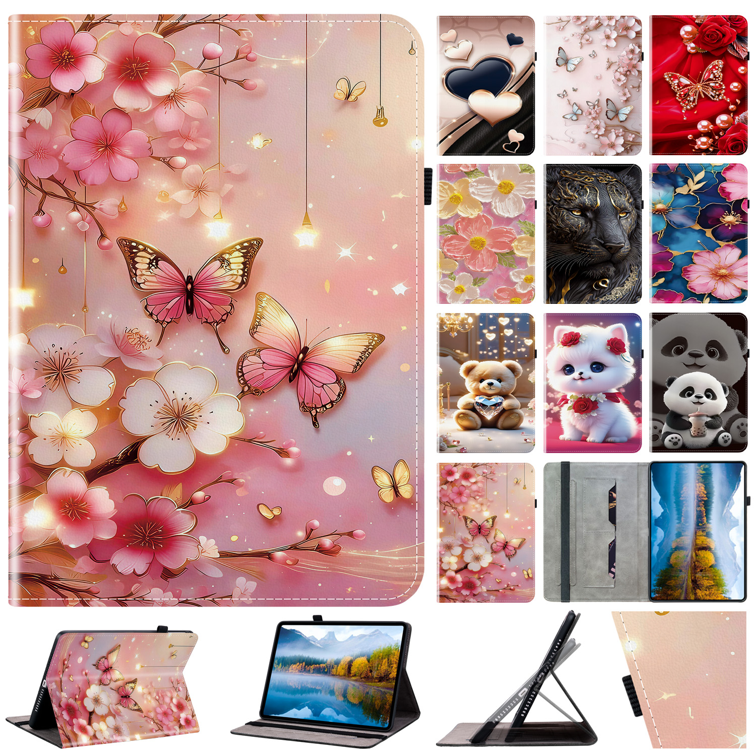 Leather Case For Lenovo Tab M1 - огляд і ціна Lenovo Tablet M10 Accessories