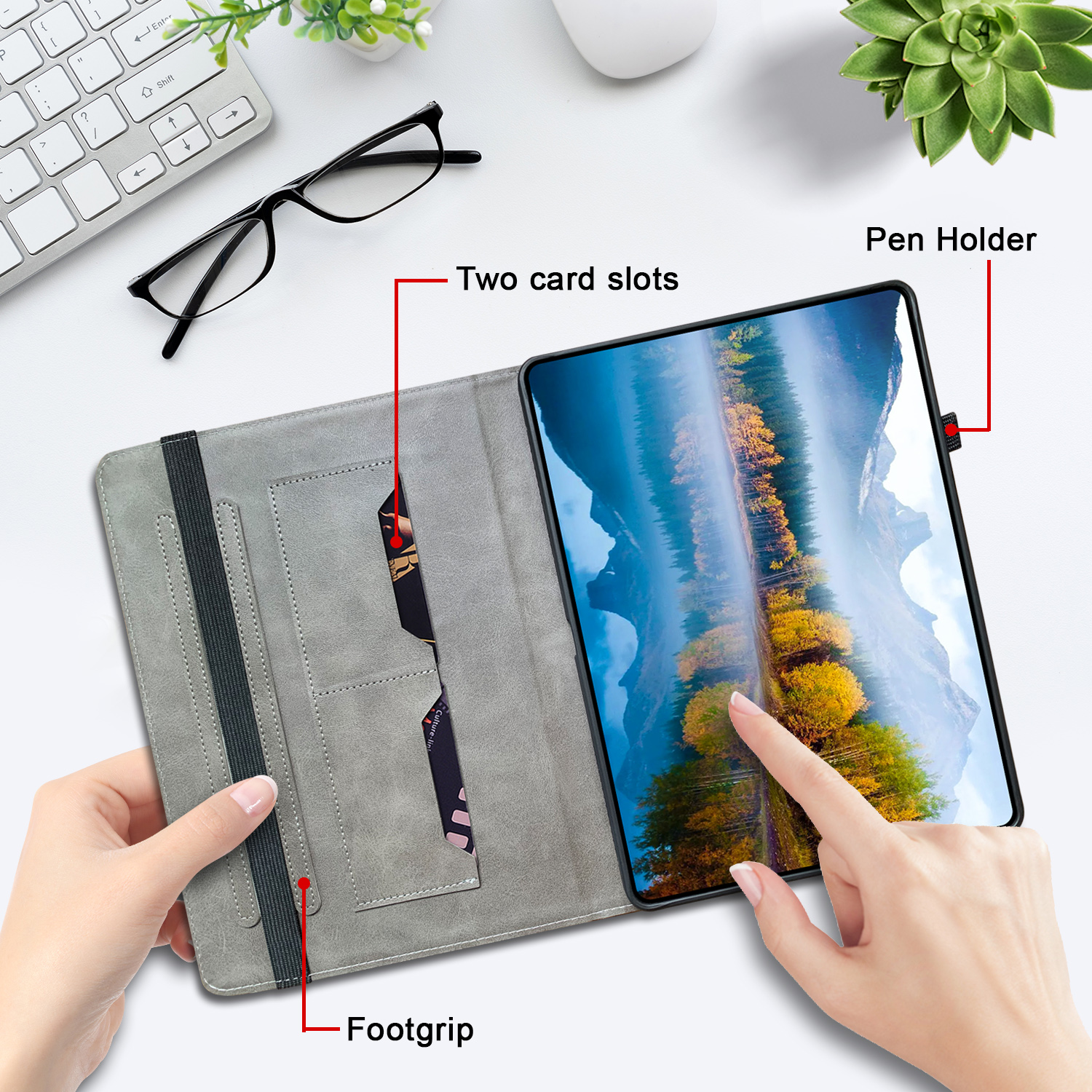 Leather Case For Lenovo Tab M1 - огляд і ціна Lenovo Tablet M10 Accessories