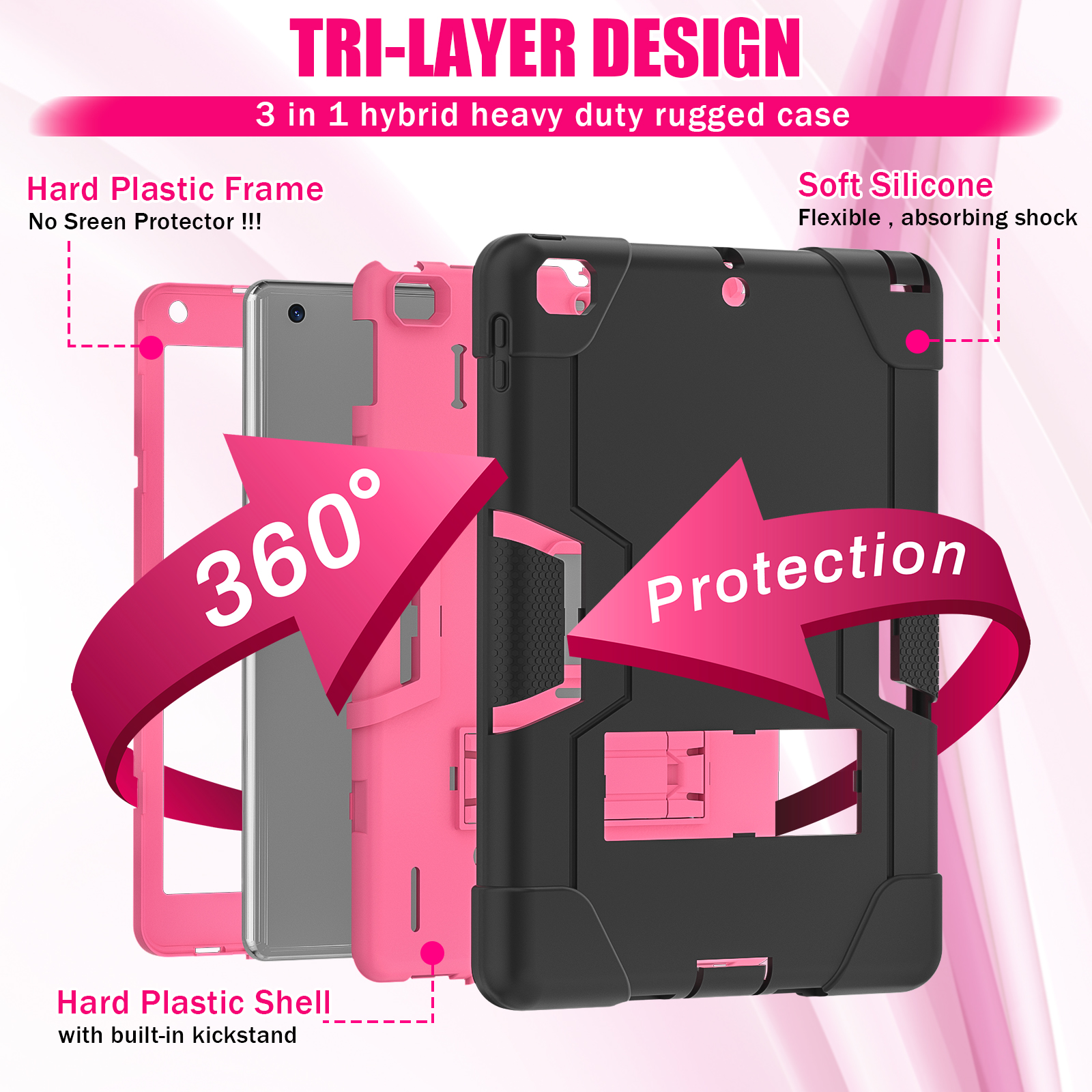 Rugged Case For New iPad 9.7 2 - огляд і ціна Ipad Cover Folio
