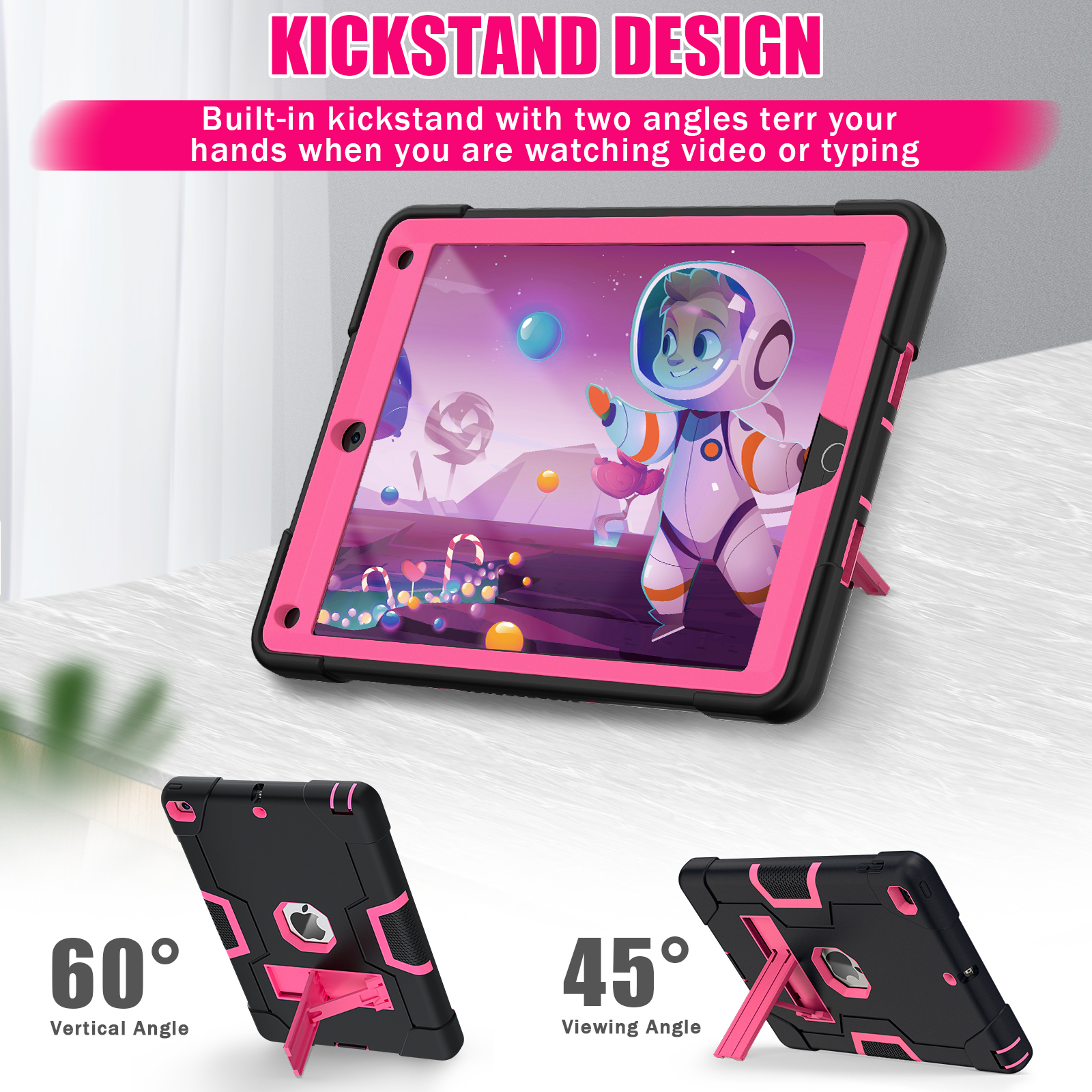 Rugged Case For New iPad 9.7 2 - огляд і ціна Ipad Cover Folio