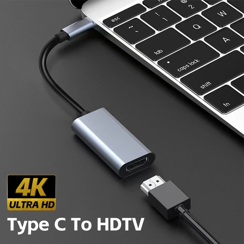 4K Resolution USB-C to HDTV Ad - огляд і ціна Hdmi Adapter Tablet