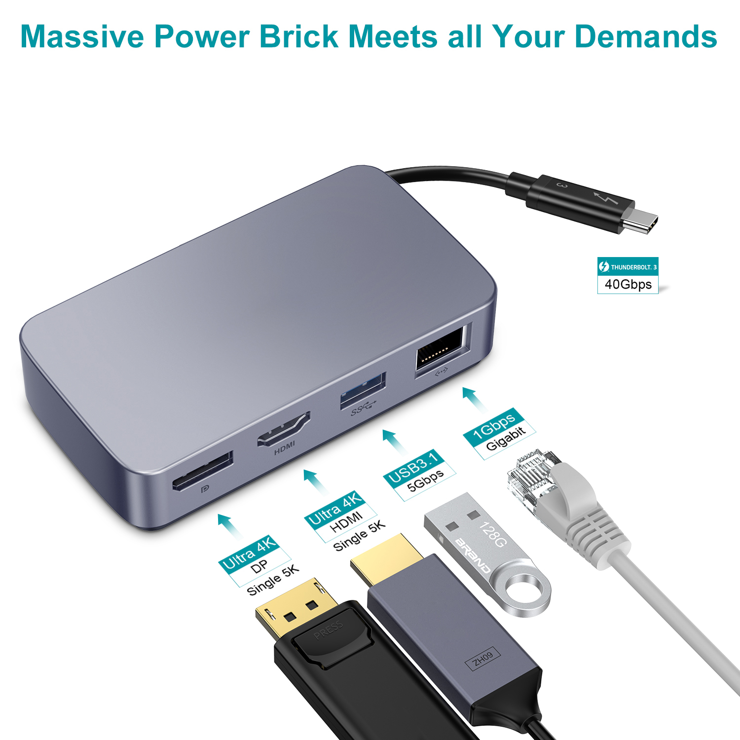 USB C HDMI HUB Adapter 4K 60hz - огляд і ціна Hdmi Adapter Tablet