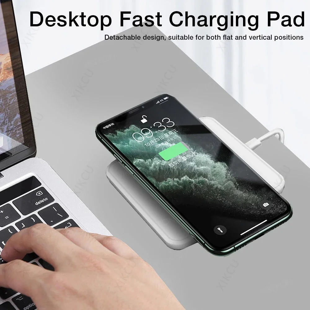 Desktop Removable Phone Holder - огляд і ціна Wireless Charging Pad