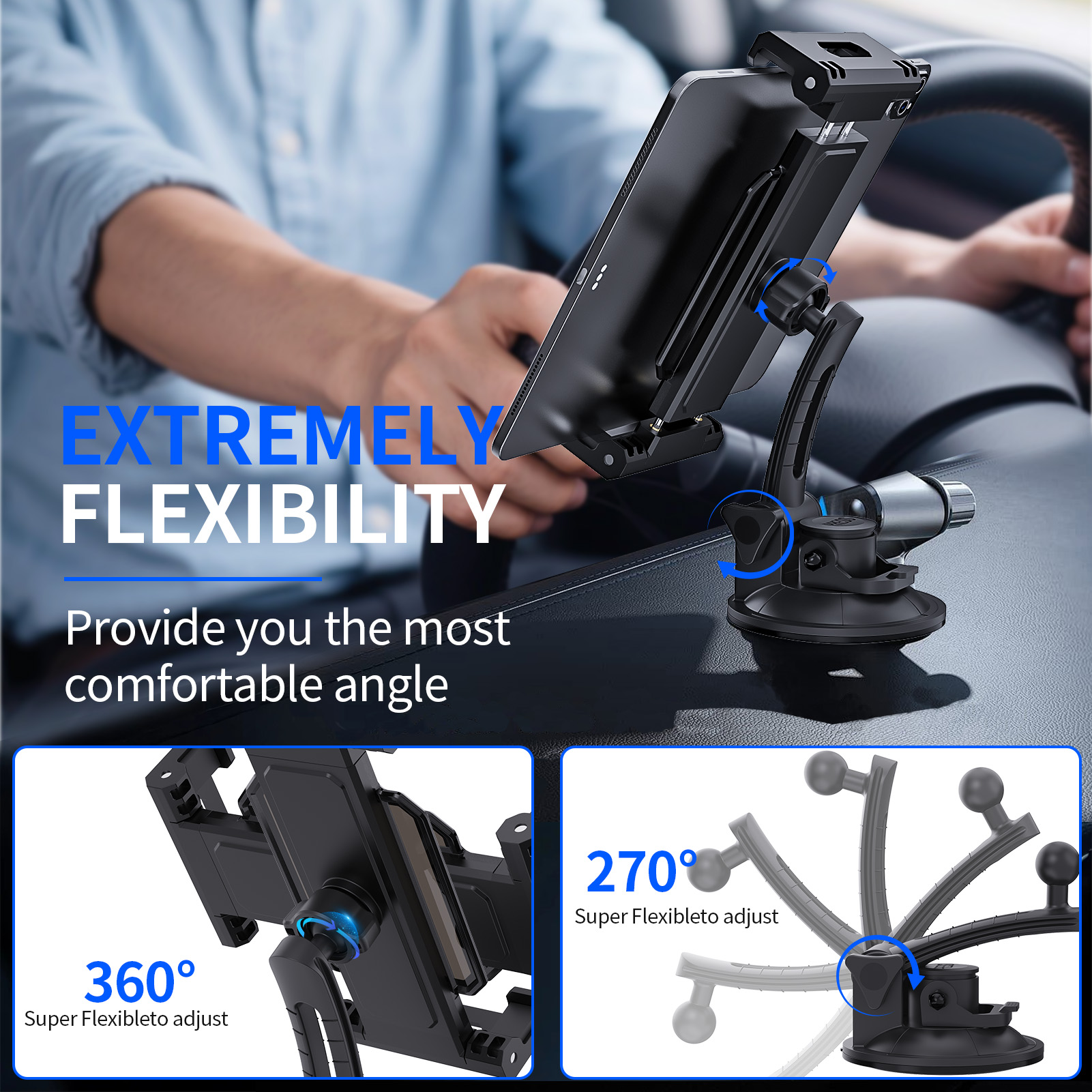 Universal Car Dashboard Windsh - огляд і ціна Trimble Tablet Accessories